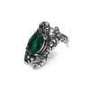 Nuevo Anillo de Acero de Titanio Hueco con Diamantes de Escorpión de Personalidad Creativa Retro Europeo y Americano Anillo de Acero de Titanio Punk de Moda para Hombre
