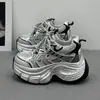 Nuevos Zapatos Deportivos Casuales 2025 Zapatos de Papá para Mujer, Zapatos de Suela Gruesa para Mujeres Menudas que Aumentan la Altura
