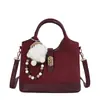 Bolso Cubo Texturizado de Alta Calidad Otoño 2026, Bolso de Mano de Moda Elegante, Bolso Cruzado de Hombro Vintage para el Trabajo