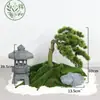 Celebridade da Internet Pin de Boas-Vindas Artificial Personalizado Grande para Paisagismo Interno e Externo Ornamentos Decorativos Atacado Podocarpus Árvore Artificial