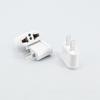 Suministro Transfronterizo Cobre Blanco 4.0/4.8mm Enchufe de Conversión Estándar Europeo Enchufe de Conversión Estándar Americano Enchufe de Conversión Estándar Australiano