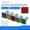 Voltímetro digital DC DC4-100V quadrado pequeno tensão indicador digital lâmpada fornecimento de fábrica