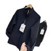 ¡Reemplazo L! Ropa de Trabajo Urbana Funcional Nueva para Exteriores Chaqueta con Cuello Alto Laminado Interior Cortavientos e Impermeable para Hombre
