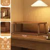 Estante de Almacenamiento Portavasos de Mesa, Estante Estrecho Pequeño para Tazas de Té de Encimera de Mesa de Comedor, Portavasos de Doble Capa, Estante de Almacenamiento para Juego de Té de Escritorio