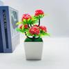 Plantas Envasadas Simuladas, Plantas Envasadas de Flores Falsas, Novas Plantas Envasadas Quadradas de Bola de 7 Espinhos, Ornamentos de Flores Artificiais, Fornecimento Direto de Fornecimento Transfronteiriço