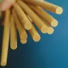 Palillos de Bambú, Palillos Públicos para Uso en Hotel, Carbonizados, Sin Pintura, Sin Cera, Palillos Chinos Extra Largos para Hot Pot con Grabado, Vajilla Duradera