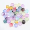 Pirulito de vidro com esmalte colorido degradê material DIY acessórios de joalheria pulseira pulseira pingente pingente chaveiro atacado