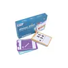Set de Caja de Tarjetas de Aprendizaje Personalizadas, Tarjetas de Aprendizaje Basadas en Papel, Tarjetas de Juego de Mesa para Niños, Tarjetas Cognitivas Educativas para Estudiantes
