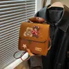 Bolso de Leopardo Súper Caliente de Nicho para Mujer 2026 Nuevo Otoño/Invierno Mochila Versátil Estilo Escolar Para Clase Viajes Diarios Mochila Escolar Pequeña