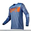 Ropa para Carreras Todoterreno Transfronterizas, Tallas Europeas y Americanas, Top Camiseta Larga Versátil, Que Absorbe el Sudor, Transpirable, Ropa Cómoda para Ciclismo, Ropa para Descenso