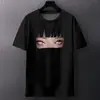 Camiseta de Manga Corta con Cuello Redondo para Hombre de Comercio Exterior Más Vendida Nueva en Amazon Estampado Digital Japonés Creativo de Anime