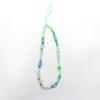 Cadena colorida para teléfono móvil con cuentas, cordón creativo y bonito, combina con todo, estilo ins, antipérdida, colgante corto para teléfono móvil, joyería al por mayor