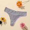 Nuevas Bragas Transpirables de Poliéster en Forma de T para Niñas, Ajustadas a la Cadera, Vientre Bajo, Cintura Baja, Tops Barbie para Mujer, Venta al por Mayor de Fábrica
