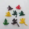 Juguetes para niños de rana y sapo de goma blanda de simulación protección del medio ambiente material tpr venta directa de fábrica flotante en el agua