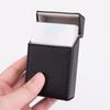 Estuche Retro Portátil Personalizado para 20 Cigarrillos de Cuero con Tapa Abatible, Soporte para Negocios, Paquete Completo, Creativo, Grueso, para Hombre
