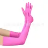 Luvas Pretas de Baile Gatsby para Mulheres Anos 1920 Luvas de Festa Únicas Luvas Combinando com Acessório de Cabeça para Vestido de Noiva