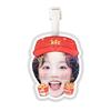 Etiqueta de bagagem Song Yuqi pingente de bolsa de bagagem corrente para pendurar suporte de etiqueta pendurada periférico mesmo estilo TikTok