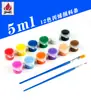 Pigmento acrílico de 3 ml al por mayor, juego de 12 colores, para manualidades infantiles, muñecos de yeso, graffiti, pintura, pigmento de bellas artes
