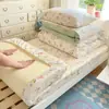 Conjunto de Lençóis de Cama Ajustáveis de Três Peças para Dormitório Estudantil Classe A para o Início das Aulas Roupa de Cama Individual para Dormitório Algodão Lençóis de Cama Capa de Edredom Conjunto de Quatro Peças