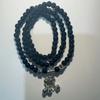 Pulseira de fivela segura para fazer fortuna de quatro peças Pulseira feminina multicamadas Guofeng Vintage Pulseira Longa Envolvimento Pulseira de personalidade étnica do casal