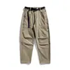 Pantalones Cargo de Alta Gama para Hombre Pantalones Casuales de Moda Versátiles Marca de Moda Pantalones Largos Elegantes Rectos para Hombre Ropa para Hombre