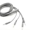 Electrodo de entrenamiento para deglución cable de conexión de electrodo de cuatro núcleos tipo pin para estación de trabajo del departamento de rehabilitación