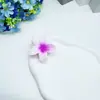 Pinza para el Cabello de Flor de Plumeria Transfronteriza de 6 cm, Pinza de Garra Floral de Alta Gama de Moda, Pasador Elegante, Pinza de Tiburón para la Parte Posterior de la Cabeza, Accesorio para el Cabello