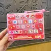 Chaveiro de teclado Sanrio de desenho animado com 26 teclas, chave fofa KT My Melody para alívio do estresse, pingente para bolsa de estudante, pequeno presente