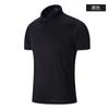 Polo de Lapela Cor Sólida Estampa Fixa Roupa Empresarial Estampa de Logotipo Estampagem a Quente Bordado Roupa de Trabalho Fixa Camiseta Publicitária Feita