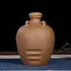 Botella de Vino de Cerámica Jingdezhen 0.65kg Catties 2.5kg Frasco Contenedor Jarra de Vino Puro para Puré Venta al por Mayor Juego de Vino Caja de Regalo para Embalaje de Licores