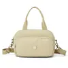 Bolso Bandolera de Lona de Gran Capacidad Multicapa para Mujer Bolso Cruzado al Hombro Otoño e Invierno Tela Oxford Casual Versátil Bolso para Madre de Mediana Edad