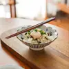 Nishida Muyu Flor de Peral Tazón Pequeño para Comida Vintage Hogar Alto Valor Postre Complementario Tazón para Frutas Color Bajo Vidriado Multiusos