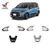 Adecuado para Toyota 22 Sienta volante modificado tira decorativa de botones dedicada suministros interiores para coche