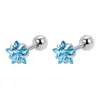 Aretes de Acero Inoxidable con Tornillo, No es Necesario Quitar los Aretes para Dormir, Clavos para Cartílago de la Oreja con Aguja Delgada, Orejas Perforadas, Clavos para el Hélix con Barra Delgada