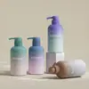 Venta Directa Transfronteriza Botella de Champú Botella Vacía Botella de Loción con Dosificador de Gama Alta Material de Empaque para Mascarilla Capilar Botella de Gel de Ducha