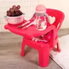 Silla doméstica duradera con respaldo, taburete lindo, silla chirriante especial para niños, silla chirriante para bebé de fábrica de comercio exterior