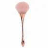 Pincel de Maquiagem Pequeno em Formato de Cintura, Pincel para Blush, Pincel Único para Pó Solto, Pincel para Pó com Cerdas Macias e Fofas, Ferramentas de Beleza, Nail Art, Remoção de Poeira