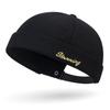 Chapéu Mestre de Piso Hip-Hop Quatro Estações Chapéu Melão Moderno para Homens e Mulheres Gorro com Letras Bordadas Retro Street Nova Moda Chapéu Tang