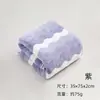Xiangfeng Terciopelo Coral Transfronterizo Color Degradado Onda de Agua Toalla Absorbente para el Hogar Adulto Suave Toalla Facial Venta al por Mayor