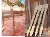 Pernas de Mesa de Madeira Maciça Estilo Francês DIY por Blogueiros Populares para Mesas de Jantar, Mesas de Centro e Armários de Madeira Pernas Redondas
