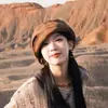 Gorra de Ocho Paneles Estilo Retro Japonés Yamamoto Delgada Transpirable Lino Lavado Diseño Plisado Muestra Temperamento Cara Pequeña Gorra de Equitación