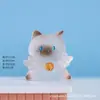 Gato PAI artista carro escritório estação de trabalho decoração ornamento desenho animado moderno brinquedo figura presente de aniversário