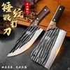 Atacado de Fábrica Faca para Abate de Porco Longquan Afiada Faca de Açougueiro para Bancada de Carne Faca de Corte Afiada Faca para Porco Fatiadora Faca de Corte para Carne Comercial