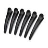 Estilo Coreano Simple Productos para el Cabello Negro Negro Brillante Pinza Pico de Pato Pinza de Caimán Pintura en Spray Horquilla Clip para Flequillo Clip Lateral para Mujer