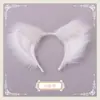 Diademas de Peluche Orejas de Gato Hechas para Cruce de Fronteras, Disfraces de Fiesta, Accesorios para Actuaciones, Accesorios para el Cabello de Orejas de Zorro para Halloween