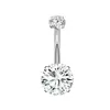 Anillos para Ombligo de Circonita Más Vendidos, Anillos para Ombligo Transfronterizos, Anillos para Ombligo de Amazon, Tachuelas para Ombligo, Joyería para Piercings Corporales
