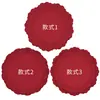 Mantel Estilo Escandinavo con Encaje Estilo Europeo Silicona Grabada Hogareño Celebridad de Internet Accesible Lujo Coaster Pad Aislante Base para Tazón Plato Olla