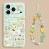 Criaturas de Esquina Adecuadas para Funda de iPhone 18 Pro Max 14 Linda 15 Lunares 16 Funda de Teléfono Apple 17 con Soporte