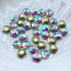 Nuevo Artículo para Influencers Pedrería para Uñas con Base Puntiaguda Forma de Concha Calcomanías para Uñas de Vieiras Joyería DIY Accesorios Joyería para Uñas Súper Brillante