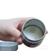 Recipiente Metálico para Matcha, Batidor de Bambú de 100 Púas para Hacer Espuma y Mezclar Matcha, Pincel de Té de Bambú Puro Hecho a Mano al por Mayor